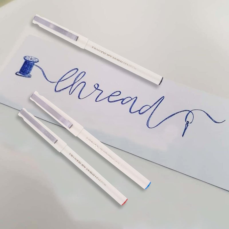 PILOT Hi-Tecpoint O5 0.5mm Extra Fine Point Roller Ball Pen | Pack Of 10 (7 Blue + 2 Black + 1 Red) - Image 5