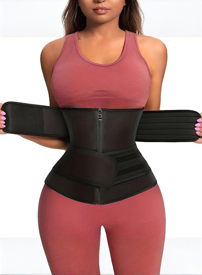 Hilyagems Zipper Waist Cincher: Instant Slimming for All Body Types - Image 1