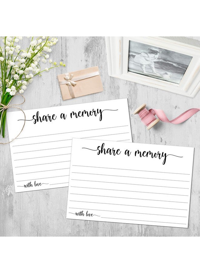 321 دن شارك بطاقة ذاكرة (50 بطاقة) 4X6 - للاحتفال بعيد الميلاد أو الذكرى السنوية أو النصب التذكاري أو الجنازة أو التخرج أو حفل الزفاف - صنع في الولايات المتحدة الأمريكية - أبيض - Image 3