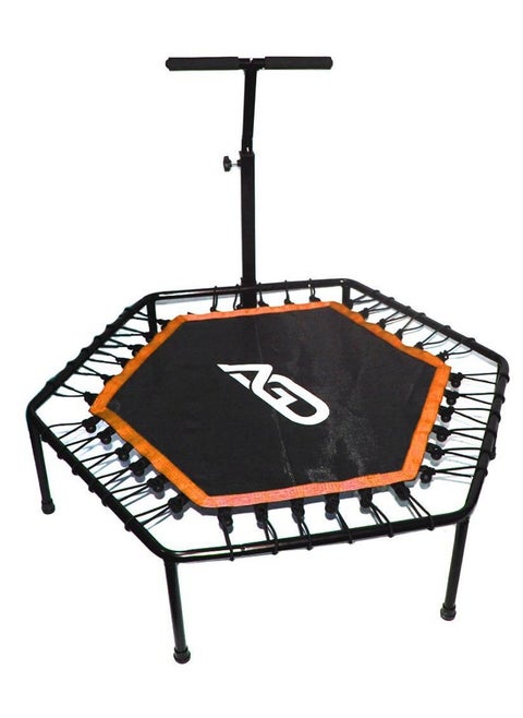 Folding trampoline with strong loading capacity for indoor