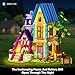 HOGOKIDS Beekeeping Bakery House Building Toy with LED Light 1084PCS Friends Girls Baking Building Set with Honey Workshop Pretend Play Birthday for Kid Girls Boys Ages 812 Years - Image 4