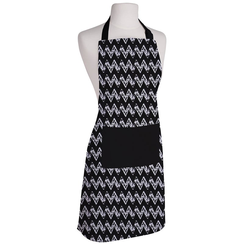 Airwill, 100% Cotton Designer Printed Aprons, Sized 65cm in Width & 80cm in Length with 1 Center Pocket, Adjustable Buckle on Top and 2 Long Ties On Both 2 Sides. Pack of 1 Piece … - Image 4