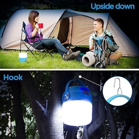 MVM Enterprise Camping Light with String Outdoor Camping Light String Lamp Picnic Canopy Tent Romc Light Party Courtyard Camping Charging Outdoor Lantern for Hiking Emergency Phone Charger Included - Image 5