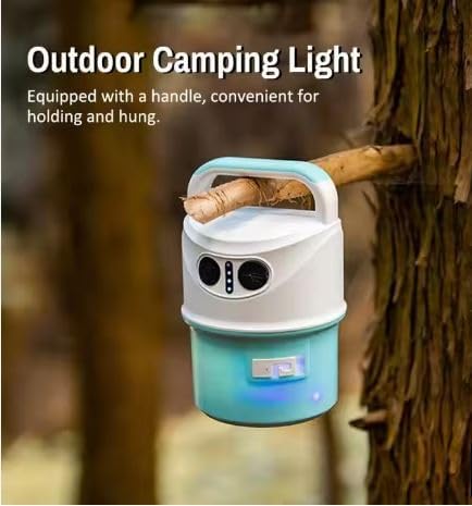 MVM Enterprise Camping Light with String Outdoor Camping Light String Lamp Picnic Canopy Tent Romc Light Party Courtyard Camping Charging Outdoor Lantern for Hiking Emergency Phone Charger Included - Image 3