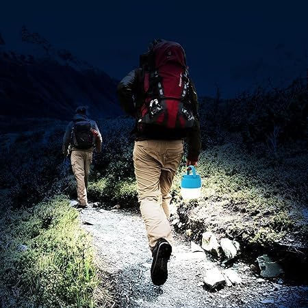 MVM Enterprise Camping Light with String Outdoor Camping Light String Lamp Picnic Canopy Tent Romc Light Party Courtyard Camping Charging Outdoor Lantern for Hiking Emergency Phone Charger Included - Image 4