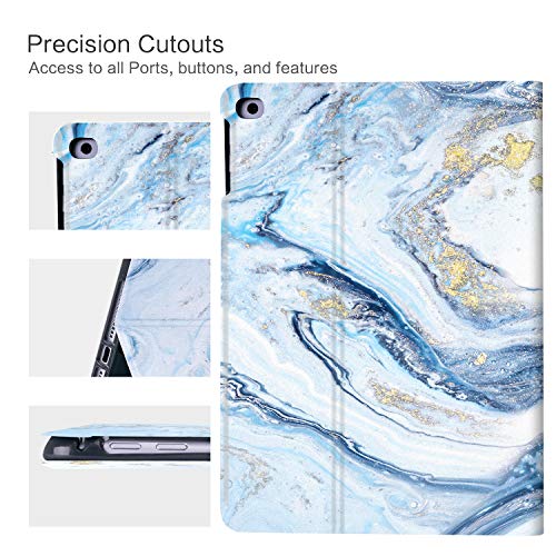 Vimorco for iPad 9.7 inch 2018/2017,Premium Leather Case, Protective Hard Shell Cover for Apple iPad Air 1/2 for iPad 6th/5th Generation with Auto Wake/Sleep, Quicksand Marble - Image 3