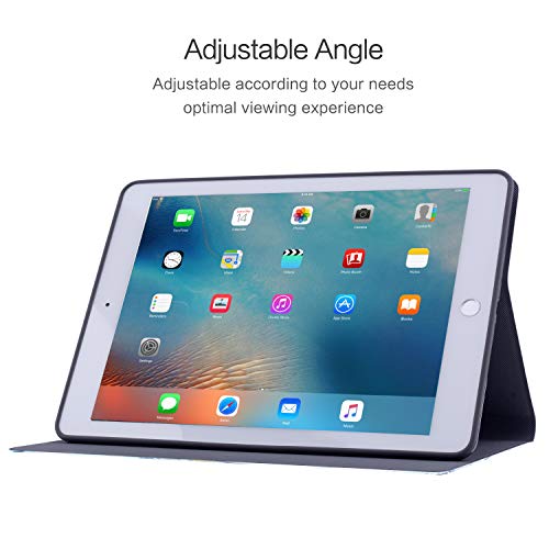 Vimorco for iPad 9.7 inch 2018/2017,Premium Leather Case, Protective Hard Shell Cover for Apple iPad Air 1/2 for iPad 6th/5th Generation with Auto Wake/Sleep, Quicksand Marble - Image 4