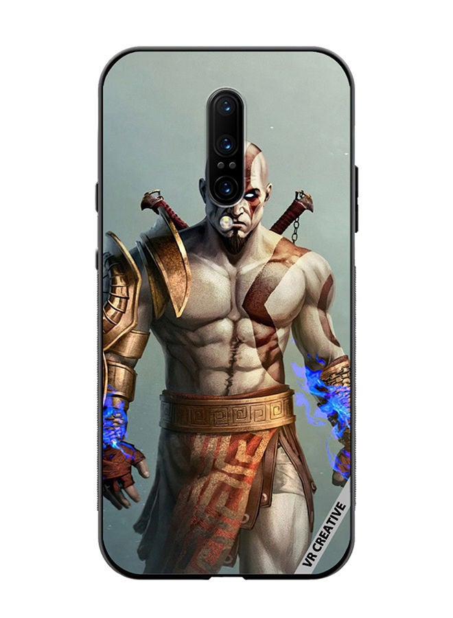 VR CREATIVE Protective Case Cover For OnePlus 7 Pro Young Kratos Design Multicolour - Image 1