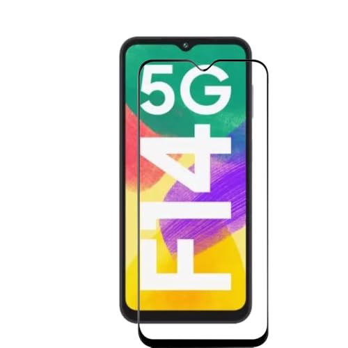 EitanshaKart Military-Grade Tempered Glass Screen Protector Compatible for Samsung Galaxy F14 5G / M14 5G / A14 4G / 5G with Edge to Edge Coverage and Easy Self Installation kit - Image 1