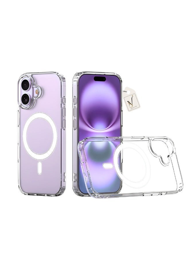 VIEW STAR Viewstar Ultra-Slim Clear Magnetic Case for iPhone 17 – Shockproof Transparent Cover with Strong Magnetic Ring, Anti-Yellow Back, Raised Camera Protection & Precision Cutouts - Image 5