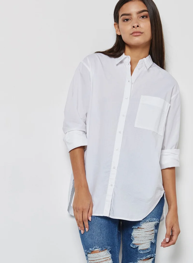 Topshop Petite Oversized Shirt