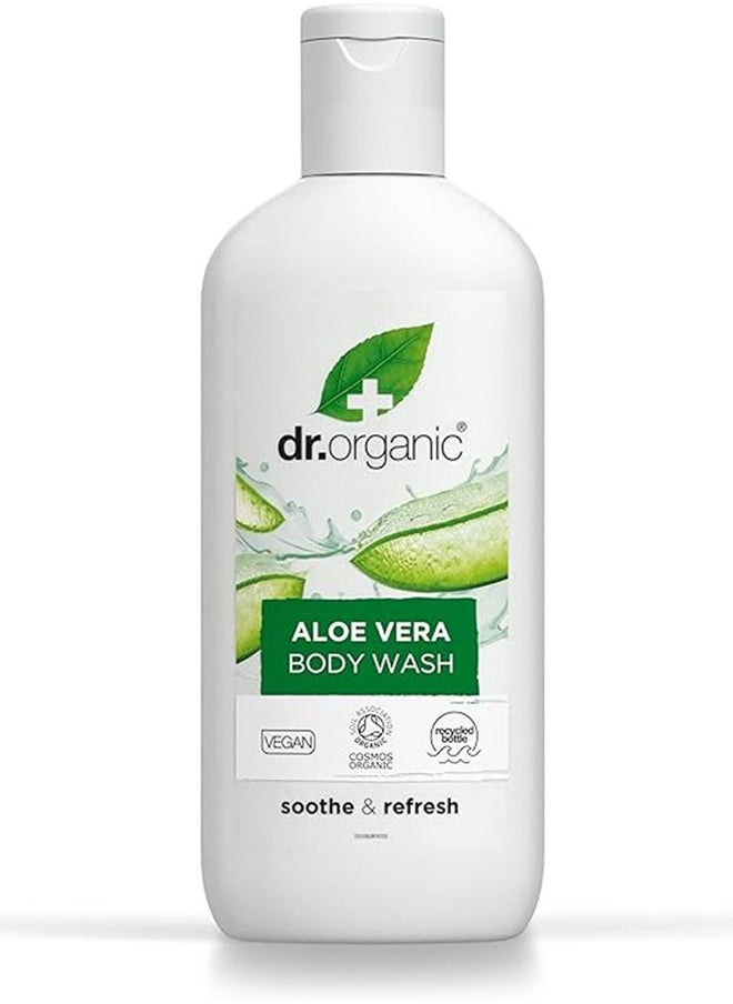 dr.organic Dr. Organic Aloe Vera Body Wash, Soothe And Refresh  - Image 1