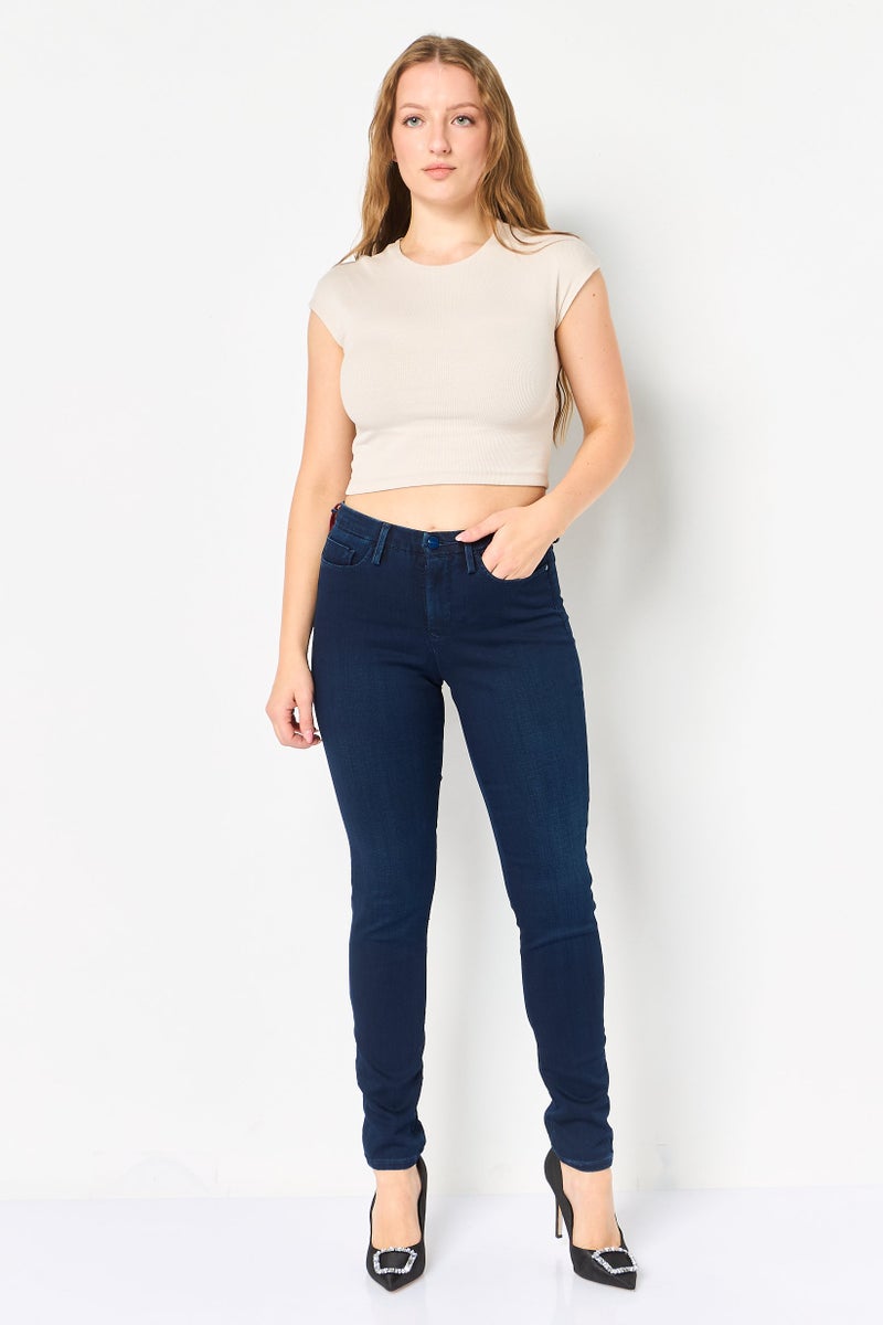 Levi's Levis x Redloop Women Skinny Fit Plain Stretchable 311 Shaping Jeans, Navy - Image 2