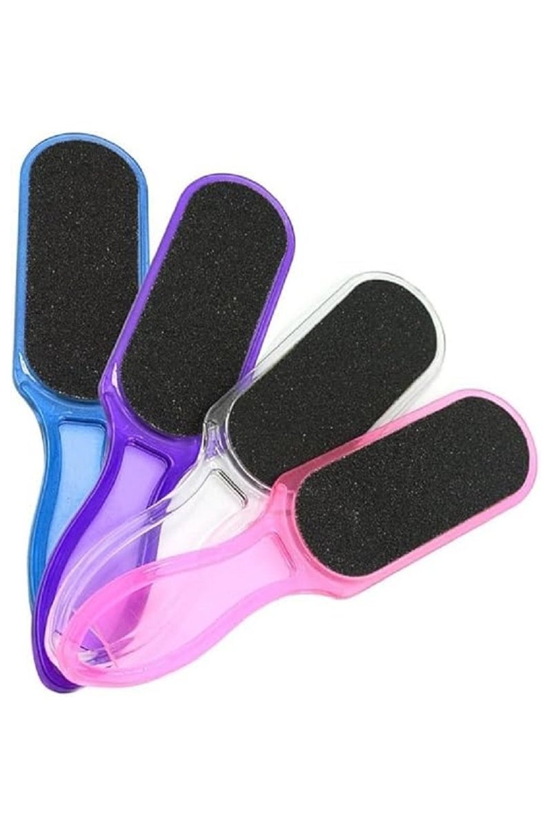 Foot File With Plastic Handle For Foot Care - Multi Color - Image 1