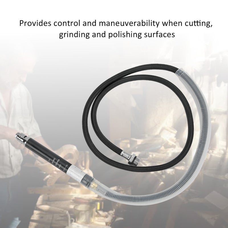 Pneumatic Pencil Die Grinder Kit Micro Die Grinder Set Portable Polishing Engraving Tool - Image 2