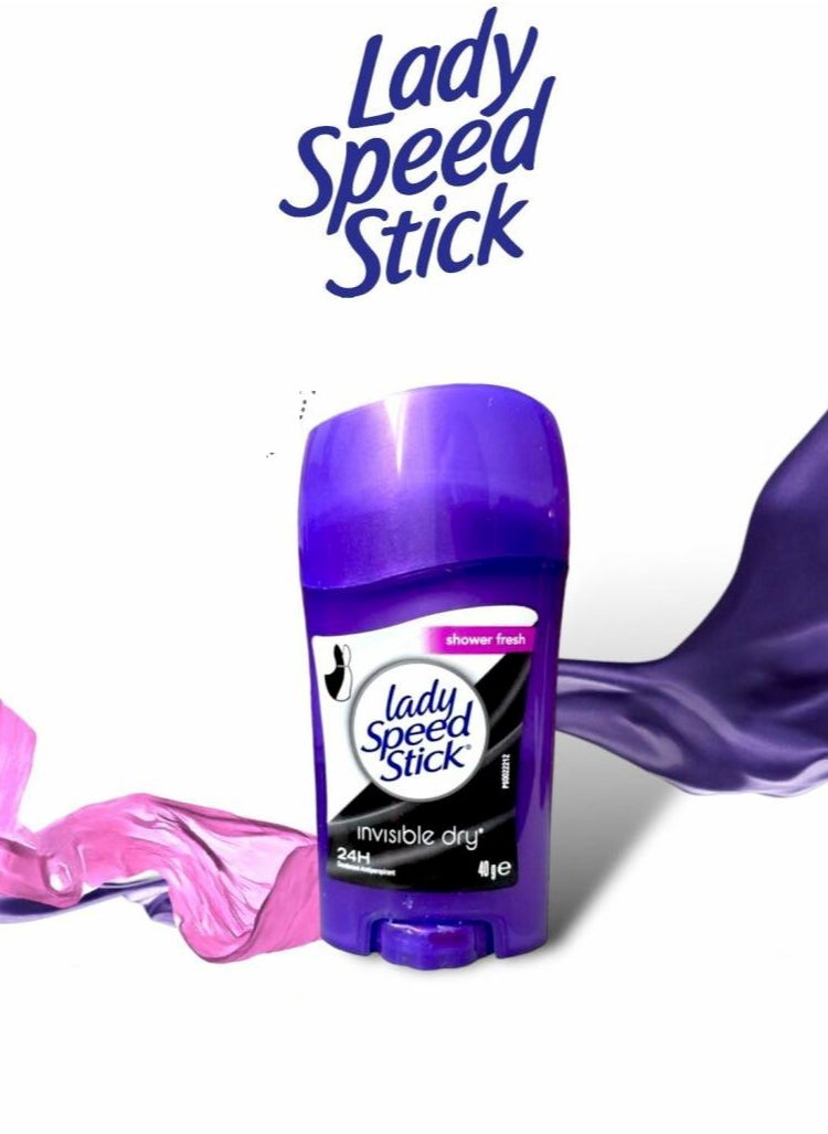 Lady Speed Stick Lady Speed Stick Antiperspirant  Shower Fresh40 G  - Image 3