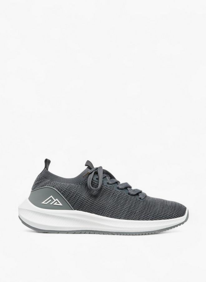 Oaklan by Shoexpress Panelled Lace-Up Sports Shoes - Image 3