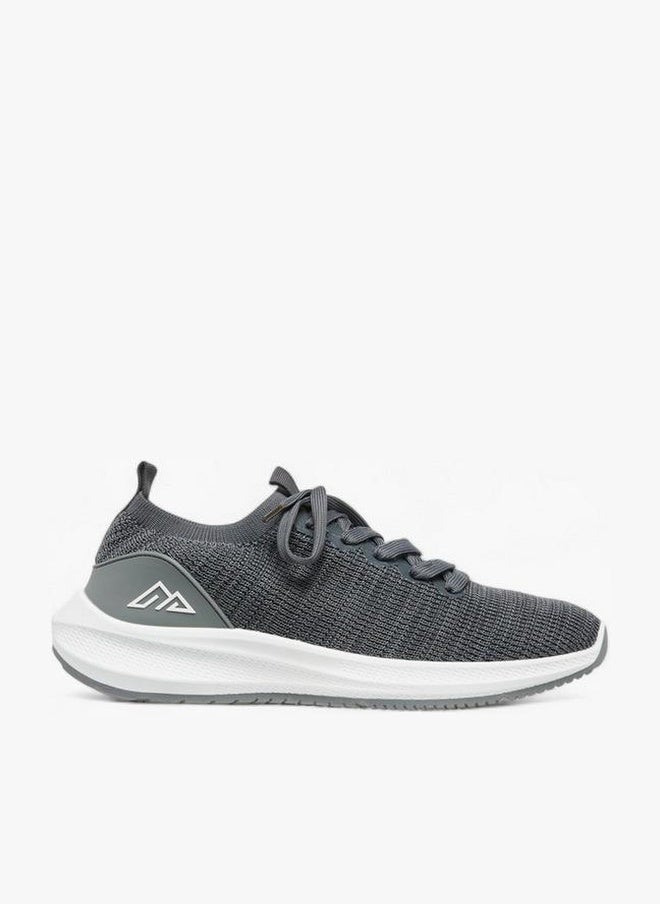 Oaklan by Shoexpress Panelled Lace-Up Sports Shoes - Image 1