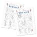 DISTINCTIVS Whats The Scoop Gender Reveal Party Word Search Heres The Scoop Ice Cream Baby Shower Game 20 Player Cards - Image 3