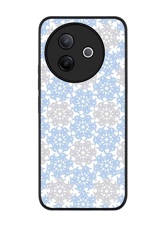 Stylizedd For Vivo Y39 5G / vivo Y300i 5G Case,Slim fit Camera Protection, Shockproof Thin Phone cover  - Frozen Snowflakes - Image 1