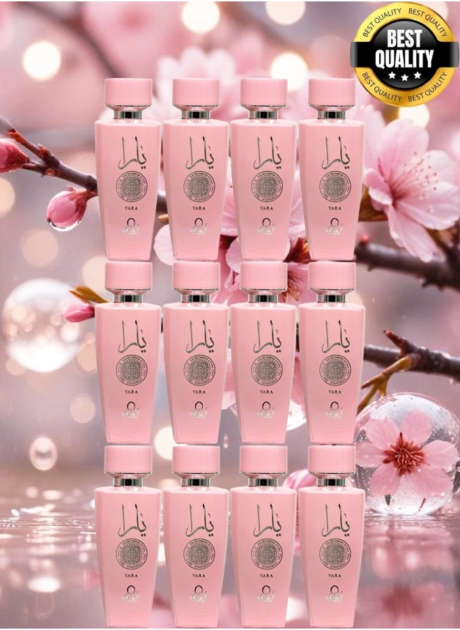 Yara - 12 Pieces Yara Al Aqeeq Perfume EDP 100ML - Image 1