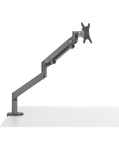 بيوينتي Single Gas Spring LCD Arm Desk VESA Bracket  Monitor Arm Stand for 10-30 Screens: Tilt up 90° /down 85°, Swivel left/right 180°, 360° Rotation  - Image 2
