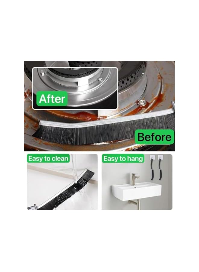 promass REVHQ 2 Pack Durable Grout Gap Cleaning Brush Kitchen Toilet Tile Joints Dead Angle Hard Bristle Cleaner Brushes For Shower Floor Line - Image 5