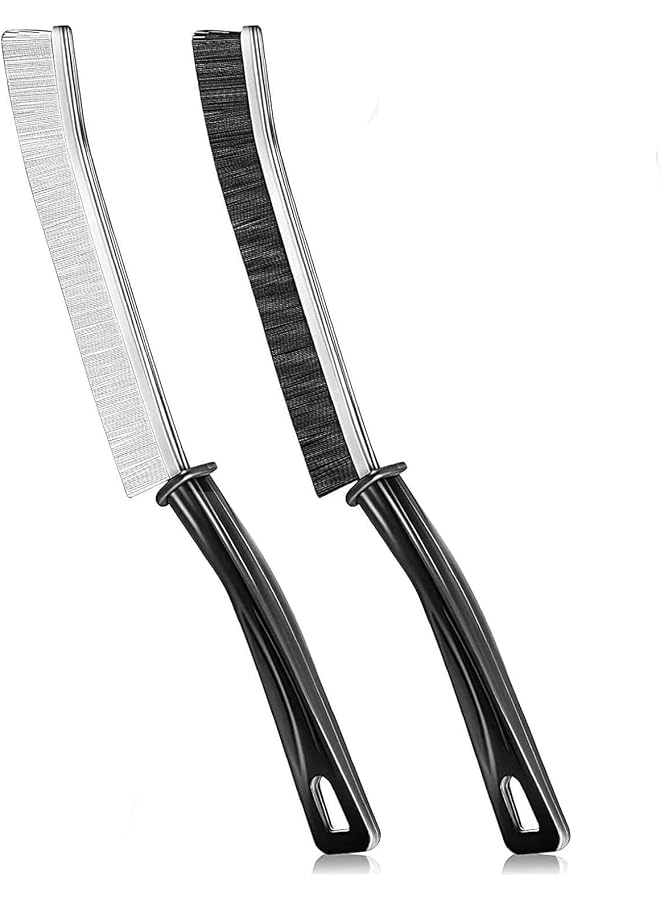 promass REVHQ 2 Pack Durable Grout Gap Cleaning Brush Kitchen Toilet Tile Joints Dead Angle Hard Bristle Cleaner Brushes For Shower Floor Line - Image 1