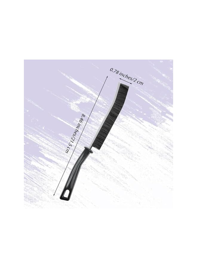 promass REVHQ 2 Pack Durable Grout Gap Cleaning Brush Kitchen Toilet Tile Joints Dead Angle Hard Bristle Cleaner Brushes For Shower Floor Line - Image 2