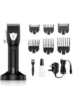 Scar Hair Clipper Machine - 1981 Professional Heavy Duty Men's Hair Clippers American Edition Zero Gapped Cordless Hair Clipper Professional Haircut & Grooming Kit for Men Rechargeable LED Display