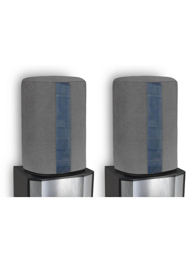 Crasome Water Dispenser for 20 ltr / Litre Bottle Jar Cover with Transparent Strap - Grey Pack of 2 (DC-TS-G-2Q) - Image 1