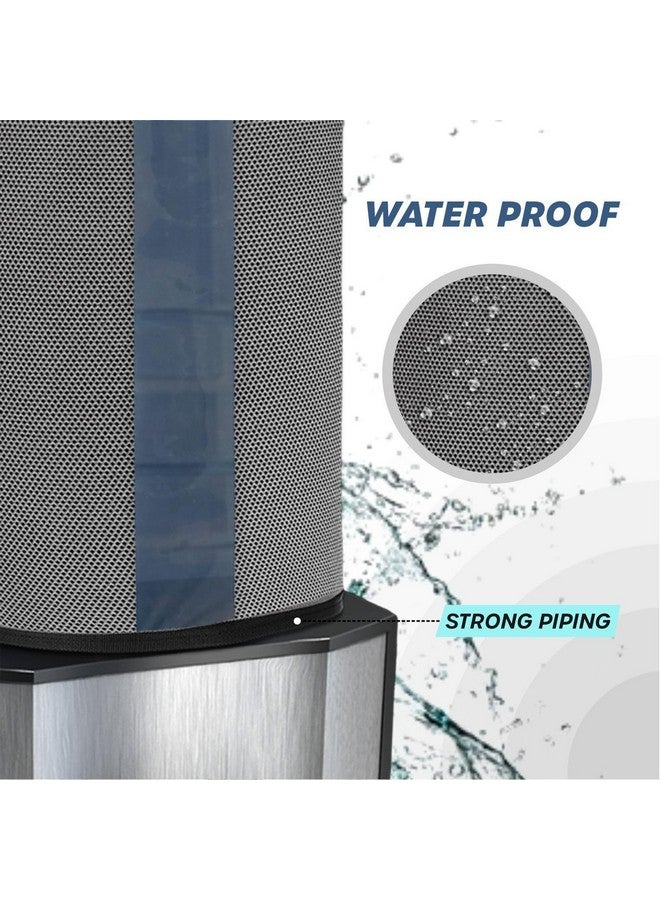 Crasome Water Dispenser for 20 ltr / Litre Bottle Jar Cover with Transparent Strap - Grey Pack of 2 (DC-TS-G-2Q) - Image 4