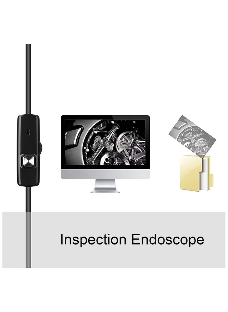 Generic 3 in 1 Phone External Camera Borescope Inspection Camera with 6pcs LED Lights for Inspection Maintenance (1M)  - Image 4