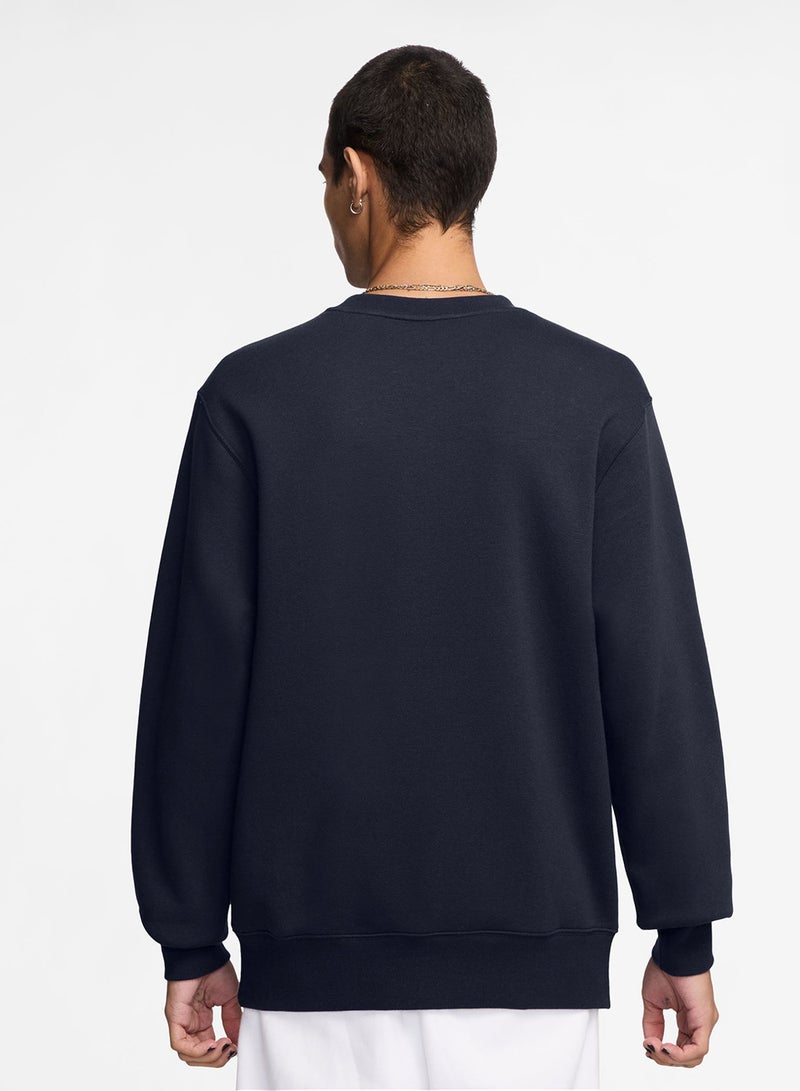 Nike Club Men's Fleece Crew T-Shirt  - Image 2