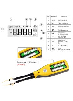 HoldPeak Digital Insulation Tester Multimeter Black/Yellow  - Image 5