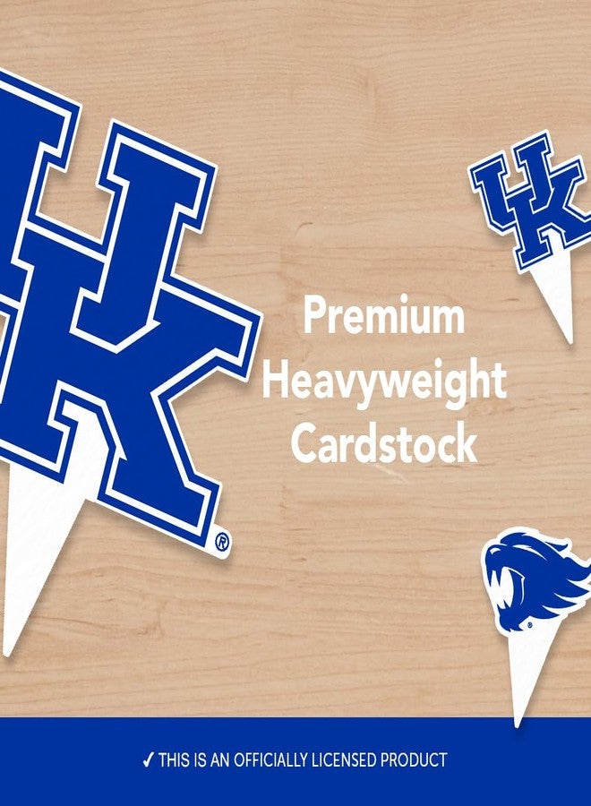 Desert Cactus Kentucky Wildcats UK Food Picks, Cupcake Toppers, 25 pcs - Image 4