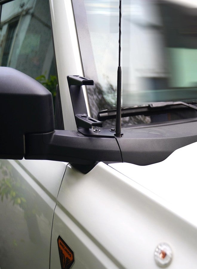 PKEDUO Bronco Dual A-Pillar Light Mount, Ditch Light Brackets Pod Lights Mount Compatible with Ford Bronco Accessories 2021-2024 - Image 4
