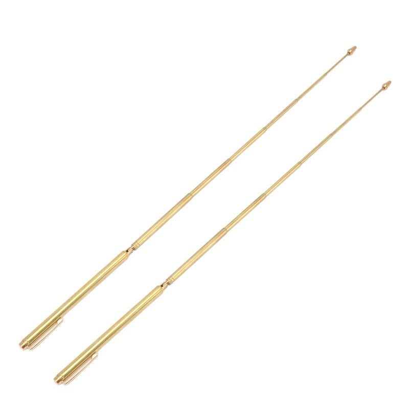 Stainless Steel Extendable Pen with Pocket Clip Retractable Teacher Pointer Whiteboard Teaching Tool - Image 2