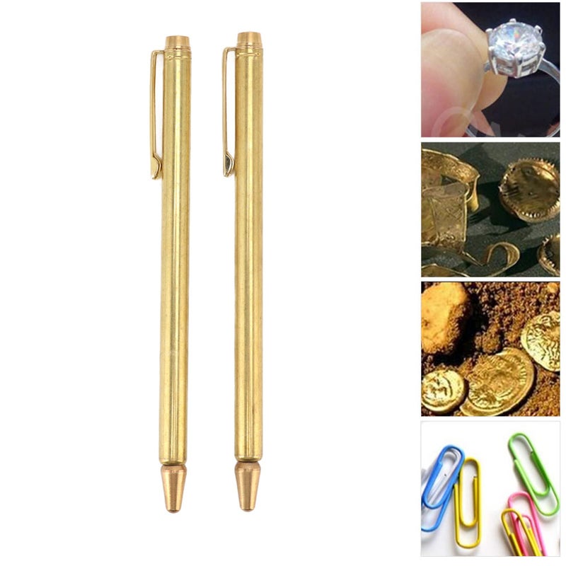 Stainless Steel Extendable Pen with Pocket Clip Retractable Teacher Pointer Whiteboard Teaching Tool - Image 4