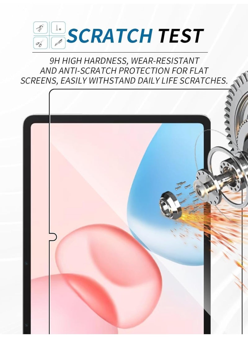 Screen protector compatible with Honor Pad 10 12.1 inch 2025, tempered glass film with a hardness of 9, touch-sensitive, anti-fingerprint, anti-scratch, and bubble-free (piece) - Image 5