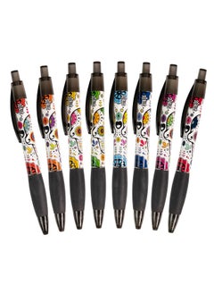 Scentco Sugar Skull Smens - Patented Gourmet Scented Pens, Black Ink, Medium Point - 8 Count  - Image 4