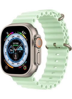 Apple Watch Compatible Ultra Ocean Loop Buckle Strap Band 38 40 41MM