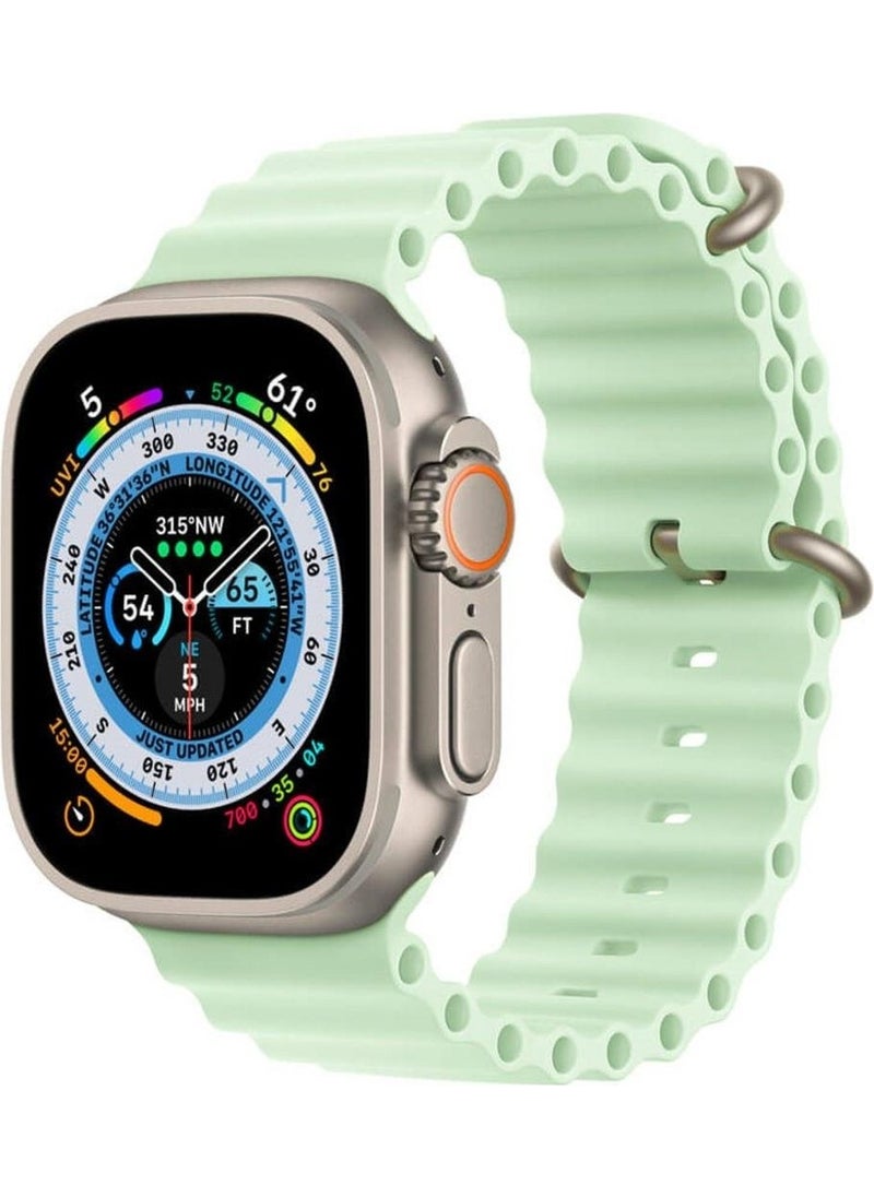 Koodmax - Apple Watch Compatible Ultra Ocean Loop Buckle Strap Band 38 40 41MM - Image 1
