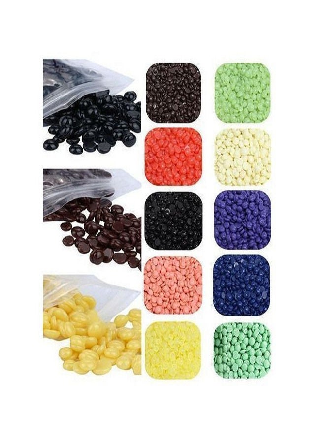 شمع لإزالة الشعر من الجسم الصلب متعدد الألوان - 500 جم - Image 4