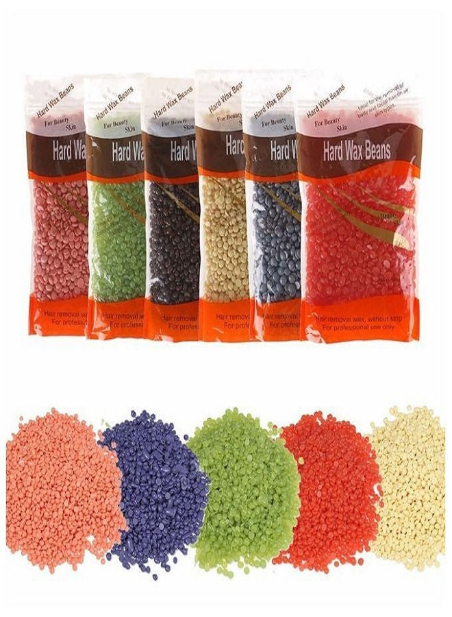 شمع لإزالة الشعر من الجسم الصلب متعدد الألوان - 500 جم - Image 2