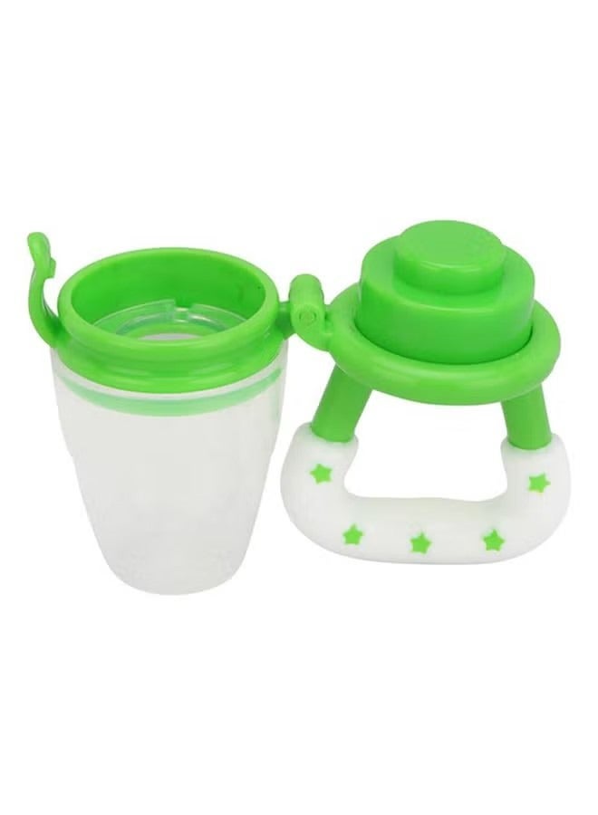 ORiTi Small Wonder Silicone Fruit And Vegetable Teething Feeder For Kids - Green - Image 4