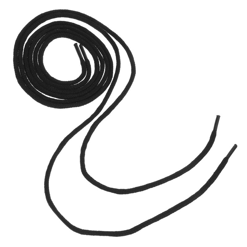 Black For Welding Boots, Round For Heavy Duty Work Environments Boot Shoe Laces For Hiking Work Boots - Image 3