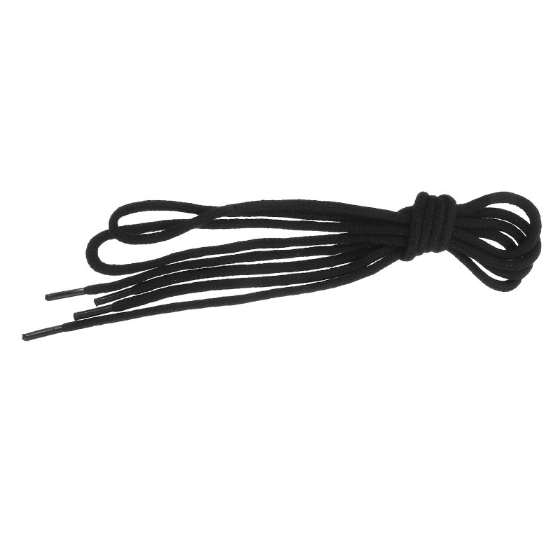Black For Welding Boots, Round For Heavy Duty Work Environments Boot Shoe Laces For Hiking Work Boots - Image 4