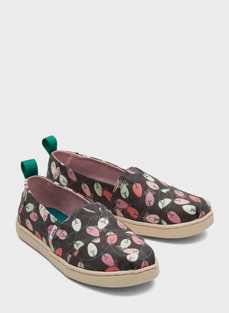 TOMS Youth  Alpargata Slip Ons