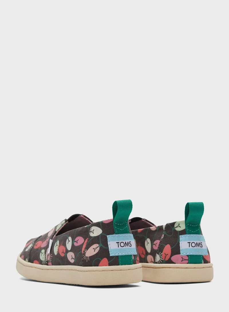 TOMS Youth  Alpargata Slip Ons